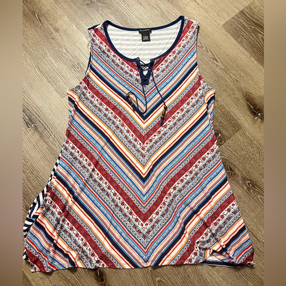 New Directions sleeveless tunic size large